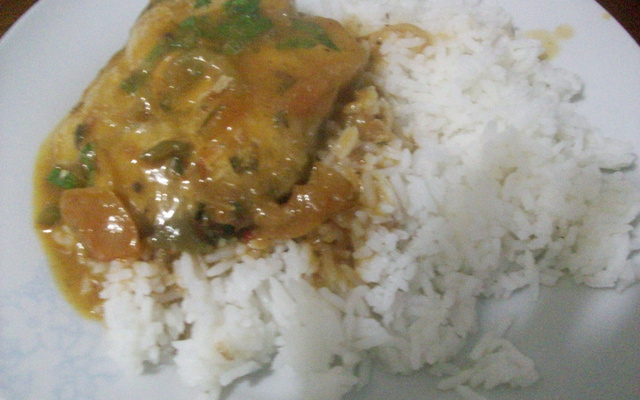 Cação ao Leite de Coco Picante