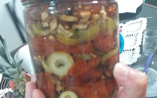 Tomate seco em conserva