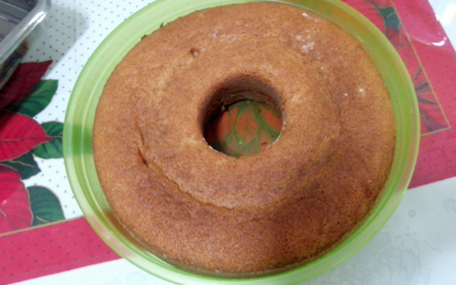 Bolo fofo de liquidificador