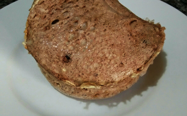 Pãozinho integral de aveia e suplemento proteico