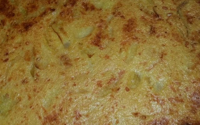 Sopa paraguaia de milharina