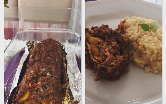 Rocambole recheado com damascos e tomates secos à Supreme Calefi