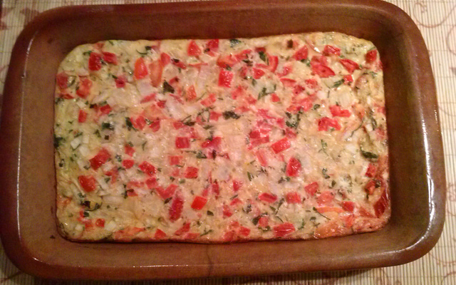 Omelete de forno light
