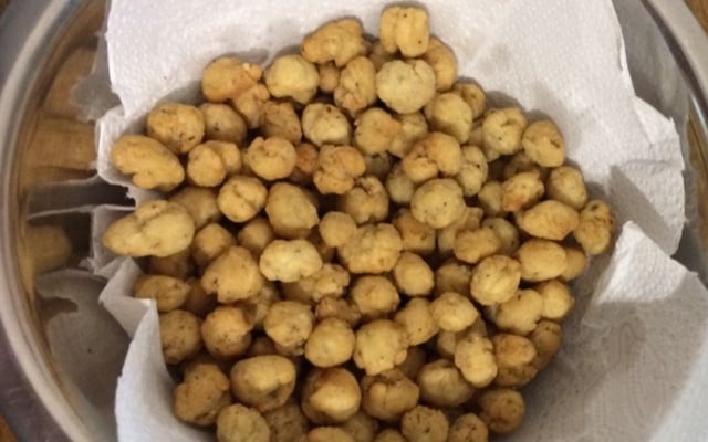 Salgadinho de tempero pronto para petisco