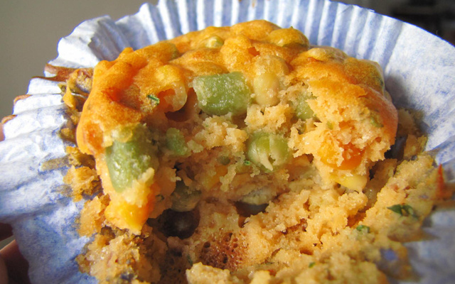 Cupcake de legumes