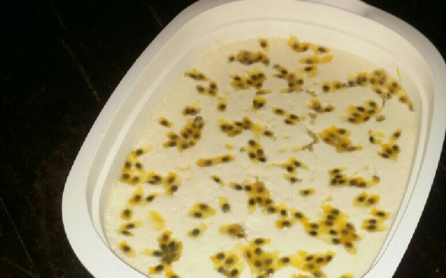 Mousse de maracujá cremoso