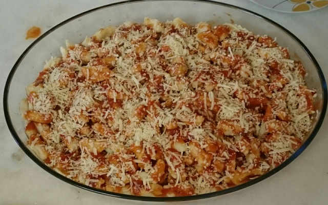 Nhoque perfeito com molho de bacon