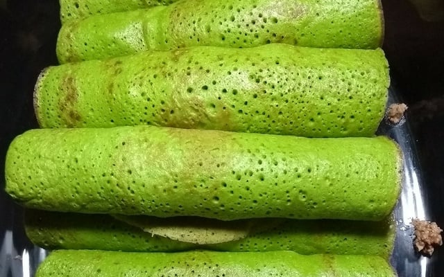 Panqueca de couve manteiga