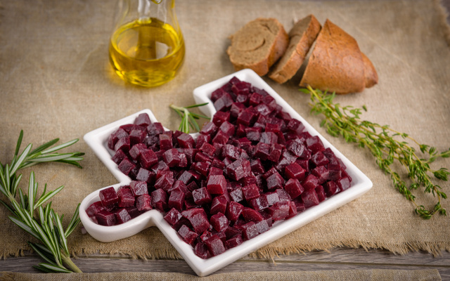 Beterraba refogada com azeite