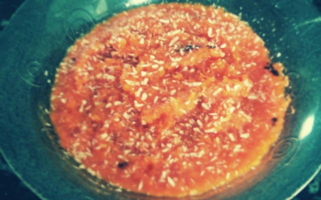 Doce de abóbora com coco