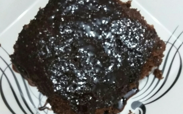 Bolo de chocolate de xícara