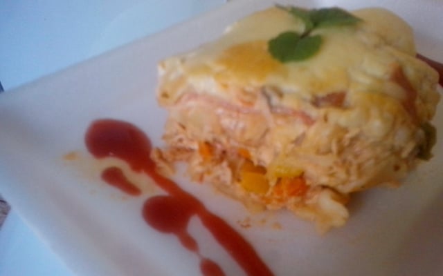 Lasanha de frango fácil