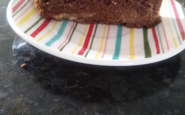 Bolo integral de banana