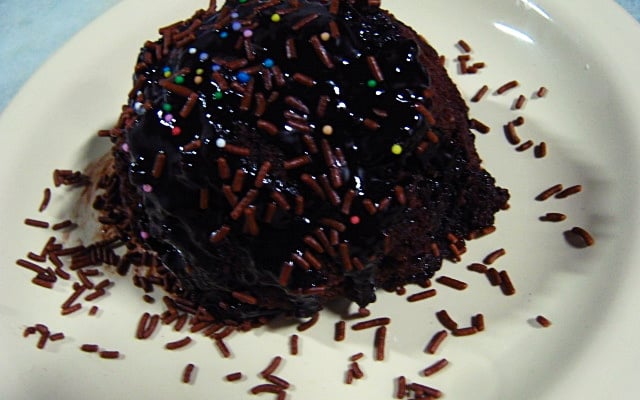 Bolo de caneca (sem fermento)