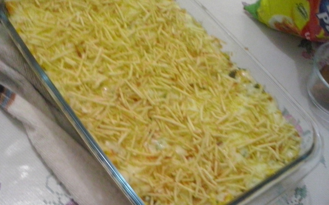 Torta de frango (sem trigo)