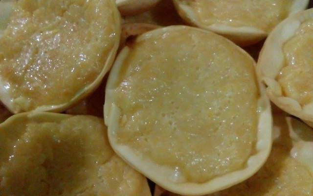 Queijadinha de queijo ralado