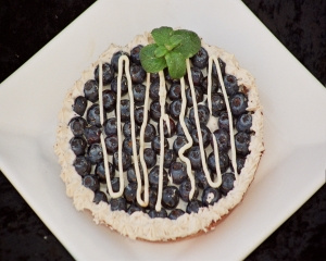 Torta de Mirtilo (blueberry)