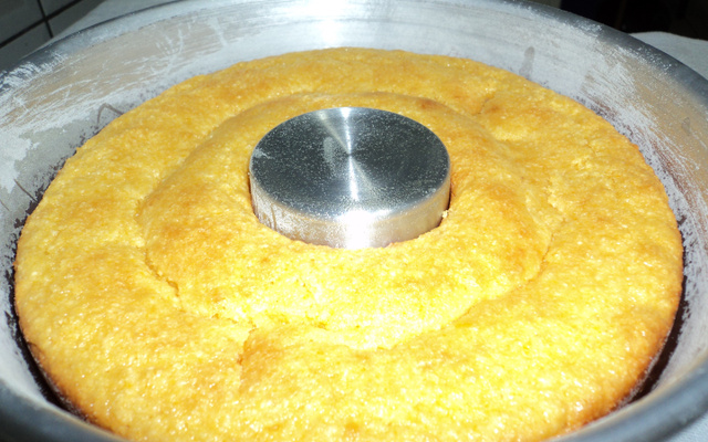 Bolo de milho cremoso