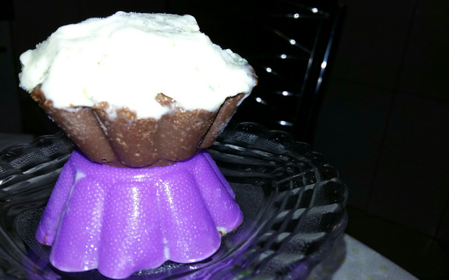 Cupcake Gelado de Nutella