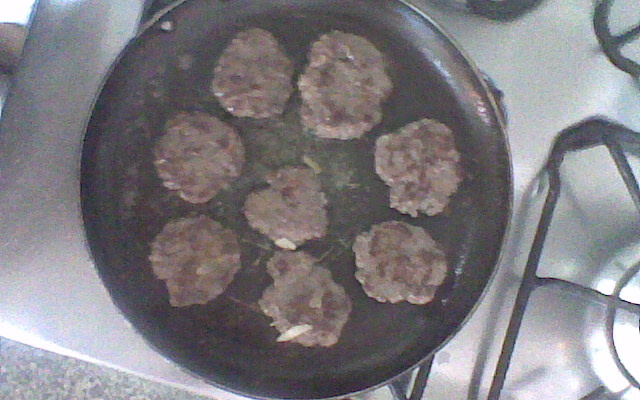 Bifinho de carne moída