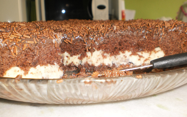 Bolo prestígio maravilhoso