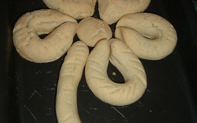 Bolo de roda delicioso