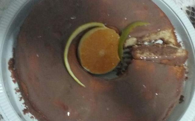 Cobertura de laranja