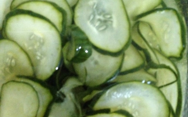 Sunomono - conserva japonesa de pepino