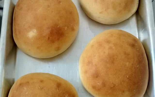 Massa para pão de hambúrguer