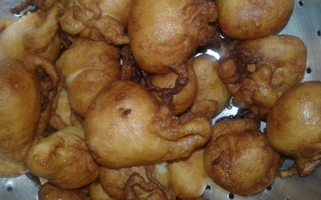 Bolinho de chuva tradicional