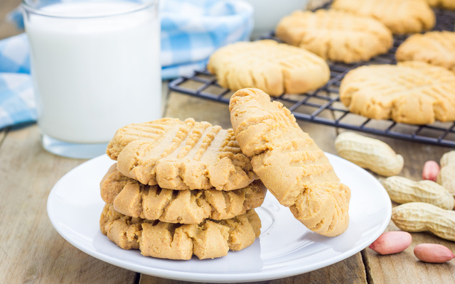 Biscoito de aveia com castanha de caju
