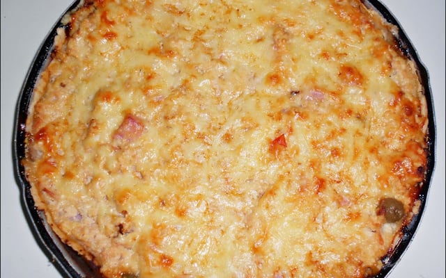 Torta de Cebola light