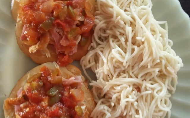 Panqueca americana salgada