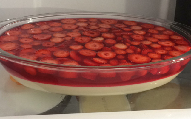 Sobremesa de morango