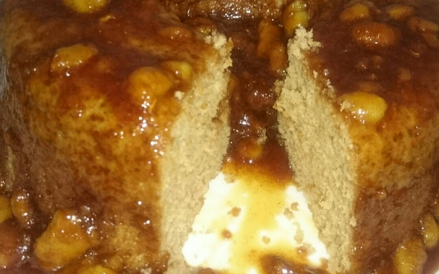 Bolo de banana de microondas