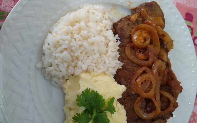 Bife de contrafilé rápido