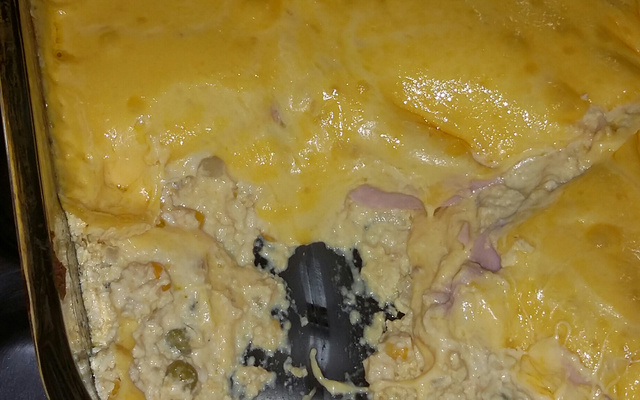 Frango com molho de requeijão light