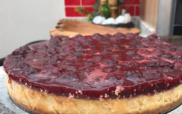 Cheesecake de amora