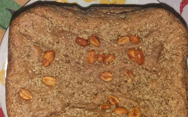 Pão de amendoim integral e nozes (adaptado para maquina multi pane)