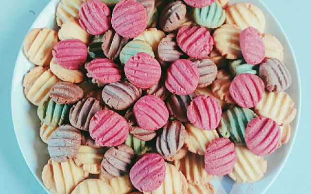 Biscoito amanteigado de laranja