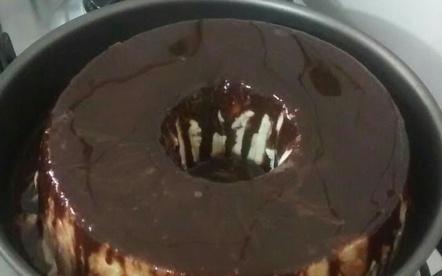 Bolo de sorvete caseiro