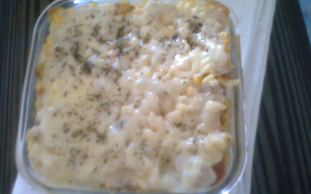 Macarronada tipo lasanha