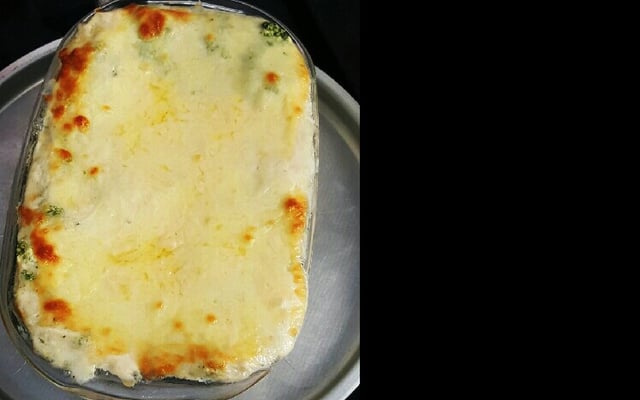 Lasanha de espinafre com ricota (fácil)