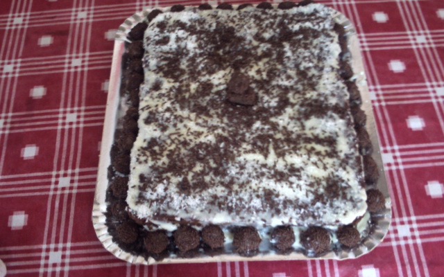 Bolo de chocolate gelado