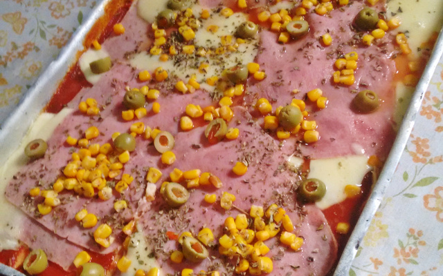 Pizza de liquidificador