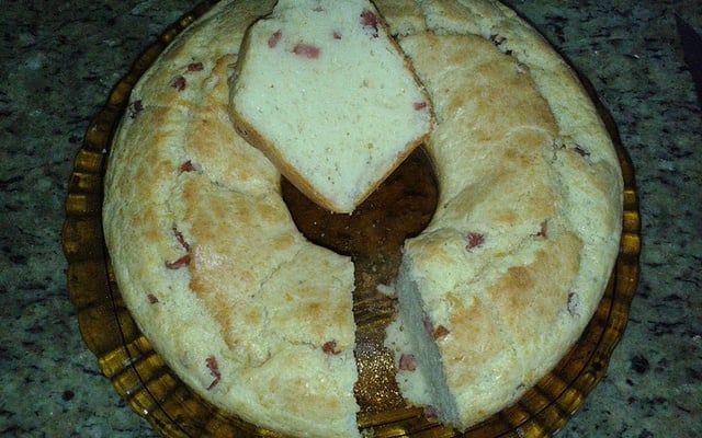 Bolo de queijo salgado