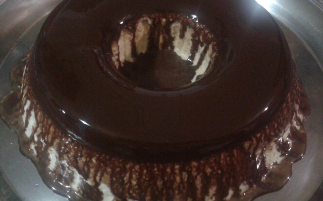 Bolo de sorvete caseiro