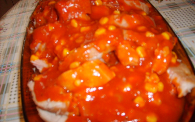 Cupim ao molho de tomates