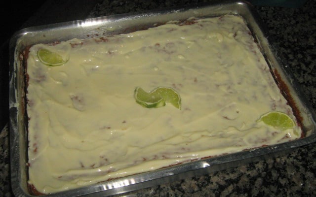 Bolo delícia de limão da Kinha