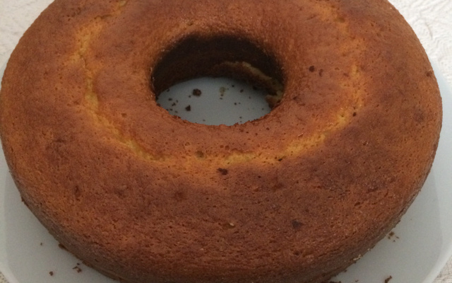 Bolo de fubá simples mas maravilhoso